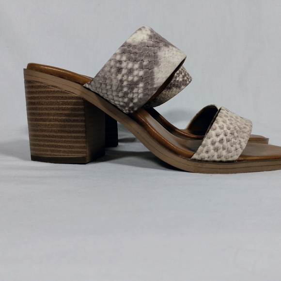 Steven by Steve Madden Karigan Block Heel Nat Multi - Picture 3 of 5